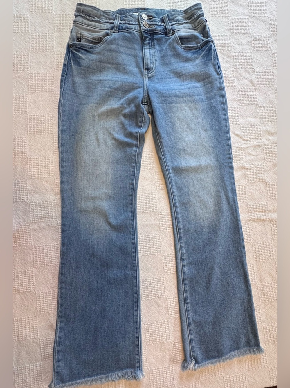 KanCan™ High Rise Curvy
Double Button Bootcut Jean - Picture 3 of 12